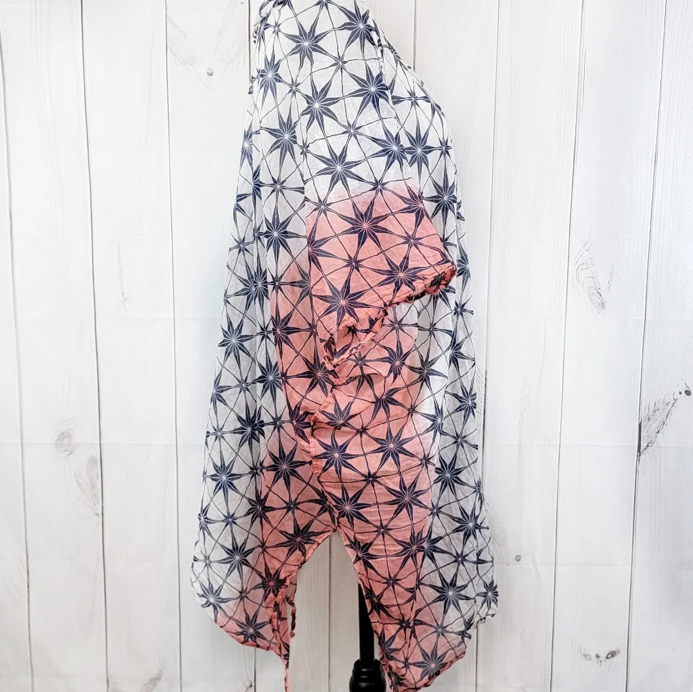 Roberta Roller Rabbit Slate Beach Shrug Coverup Sole Navy